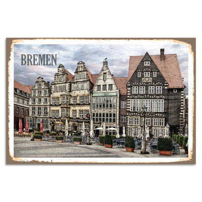 Blechschild - Bremen