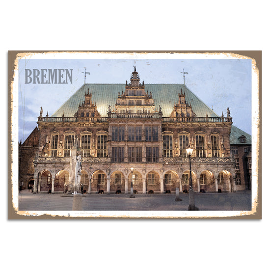 Queen Kerosin Blechschild - Bremen