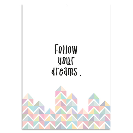 Queen Kerosin Blechschild - Follow Your Dreams