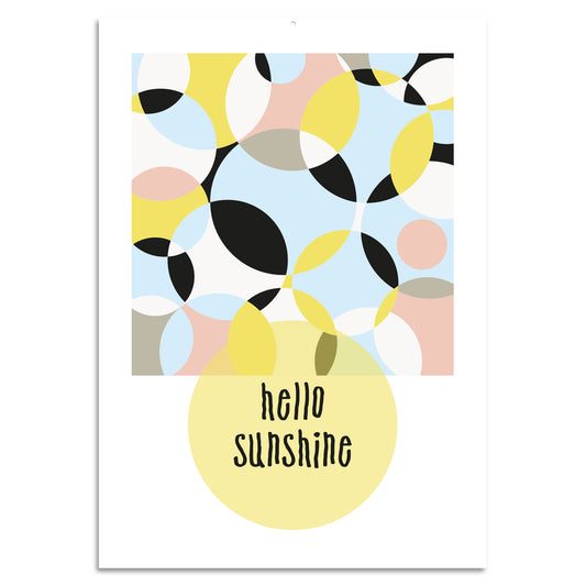 Blechschild - Hello Sunshine