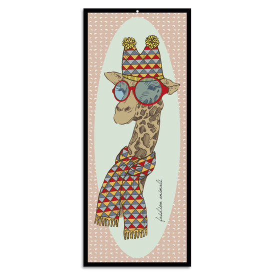 Queen Kerosin Blechschild - Giraffe