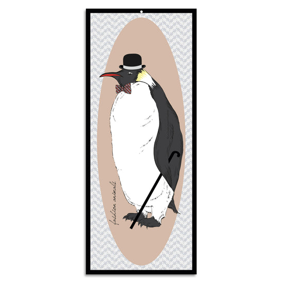 Queen Kerosin Blechschild - Pinguin