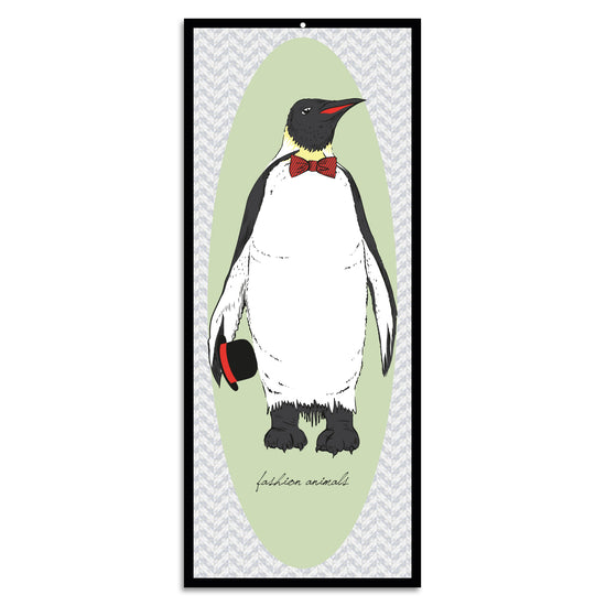 Queen Kerosin Blechschild - Pinguin