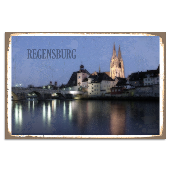 Queen Kerosin Blechschild - Regensburg