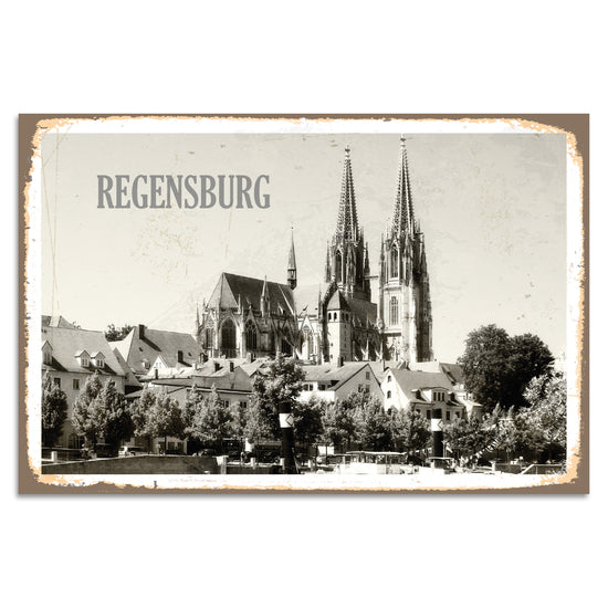 Queen Kerosin Blechschild - Regensburg