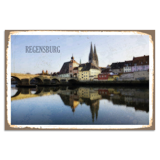 Queen Kerosin Blechschild - Regensburg