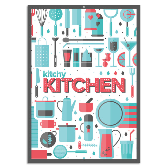 Queen Kerosin Blechschild - kitchy KITCHEN