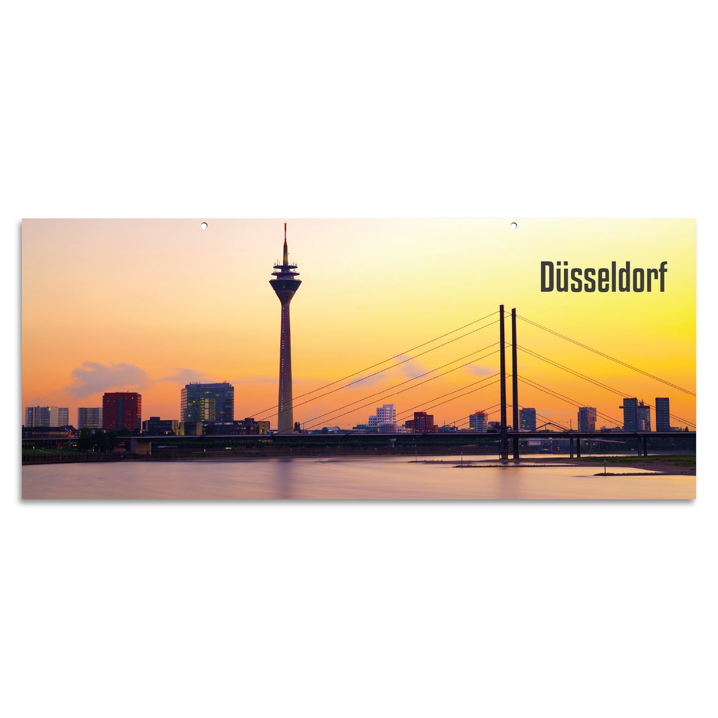Blechschild - Düsseldorf