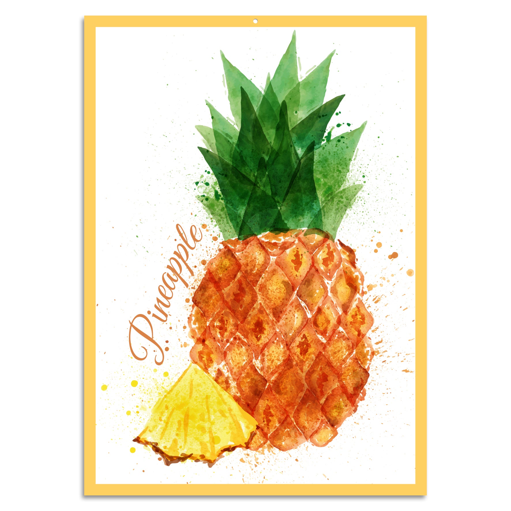Blechschild - Pineapple
