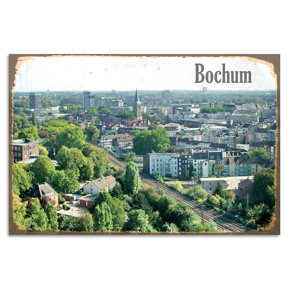 Blechschild - Bochum