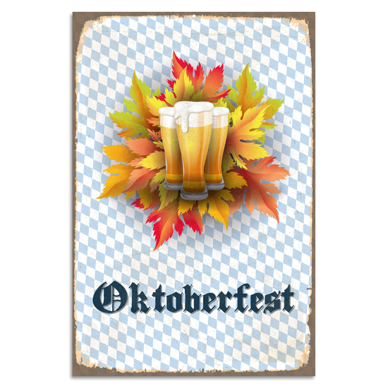 Queen Kerosin Blechschild - Oktoberfest