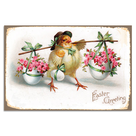 Queen Kerosin Blechschild - Easter Greeting