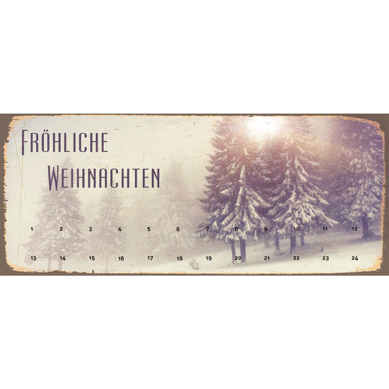 Queen Kerosin Blechschild - Kalender