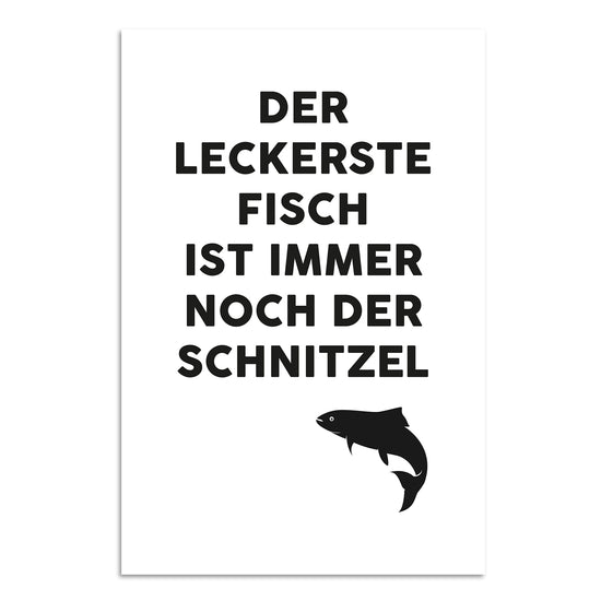 Queen Kerosin Blechschild - Der leckerste Fisch