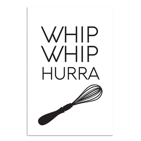 Queen Kerosin Blechschild - Whip Whip Hurra