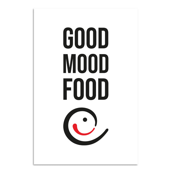 Queen Kerosin Blechschild - Good Mood Food