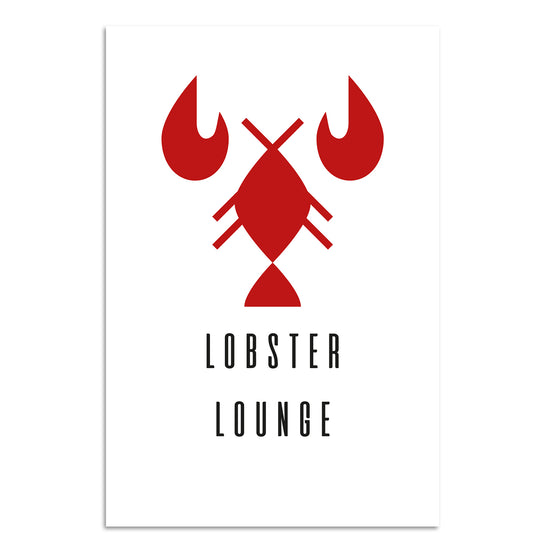 Queen Kerosin Blechschild - Lobster Lounge