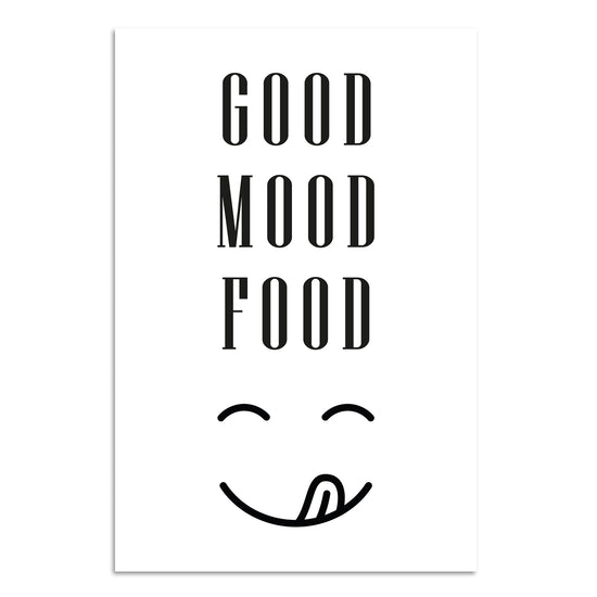 Queen Kerosin Blechschild - Good Mood Food