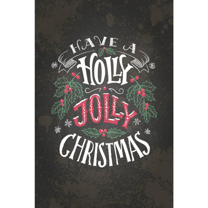 Blechschild - Have A Holly Jolly Christmas