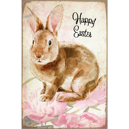 Blechschild - Happy Easter