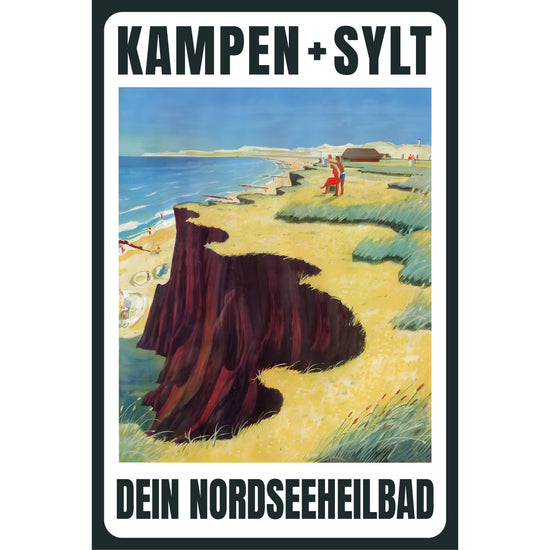 Queen Kerosin Blechschild - Kampen + Sylt