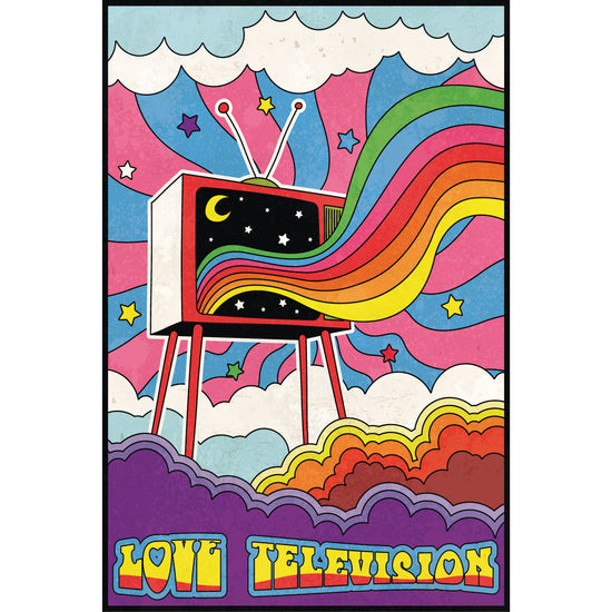 Queen Kerosin Blechschild - Television