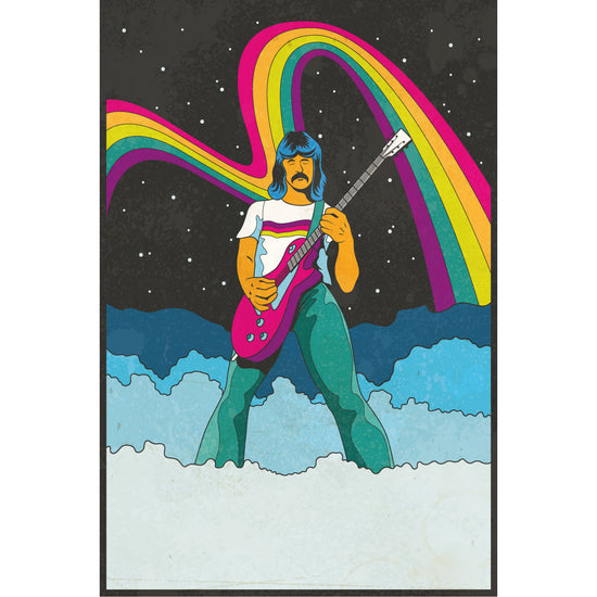 Queen Kerosin Blechschild - Space Gig