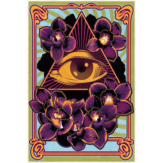 Queen Kerosin Blechschild All-Seeing-Eye