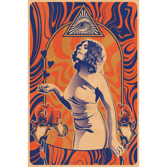 Queen Kerosin Blechschild - Psychedelic