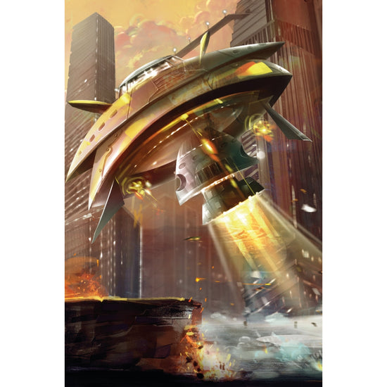 Queen Kerosin Blechschild - UFO