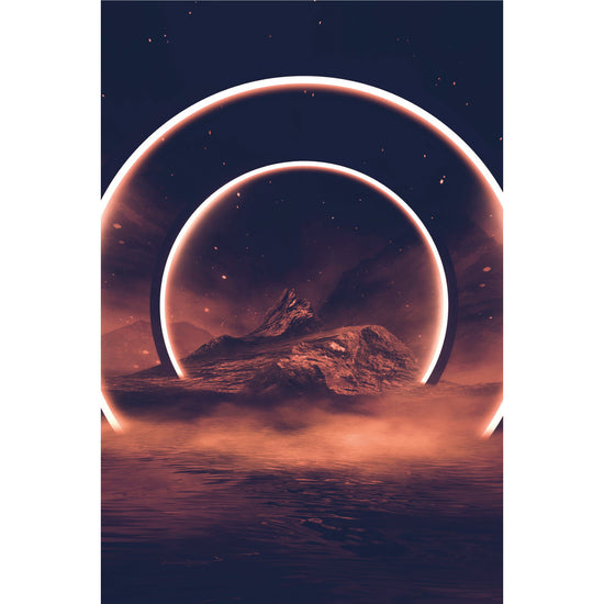 Queen Kerosin Blechschild - Rings