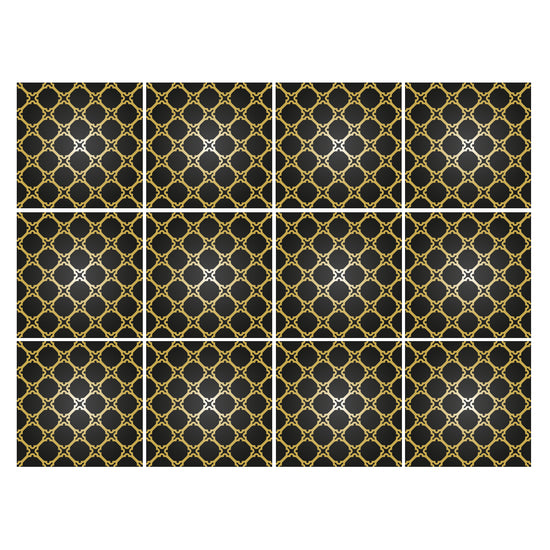 Queen Kerosin Stickerfliesen - Merle 12er-Set