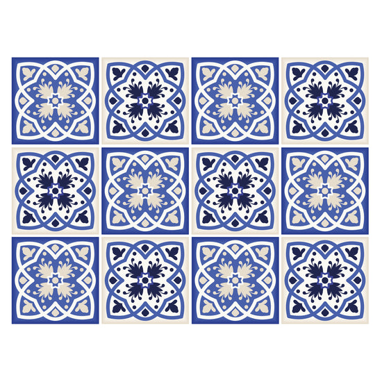 Queen Kerosin Stickerfliesen - Muriel 12er-Set