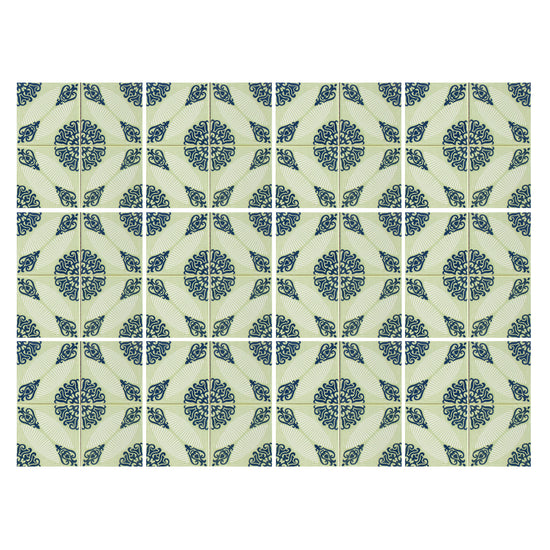 Queen Kerosin Stickerfliesen - Skadi 12er-Set