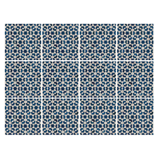 Queen Kerosin Stickerfliesen - Kosma 12er-Set