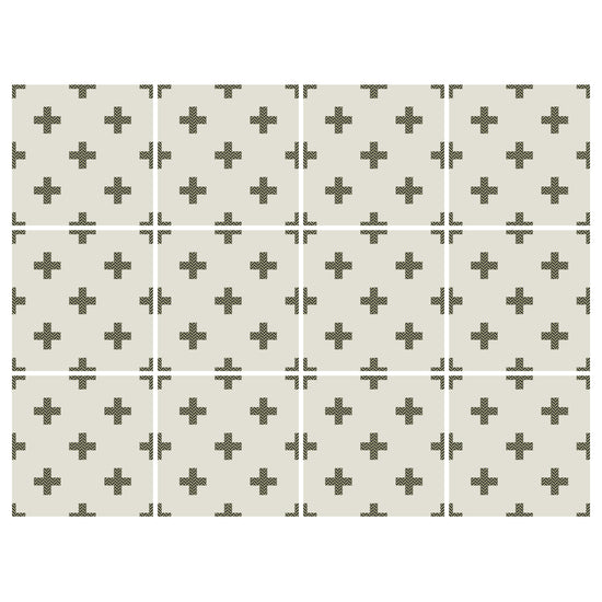 Queen Kerosin Stickerfliesen - Aineo 12er-Set