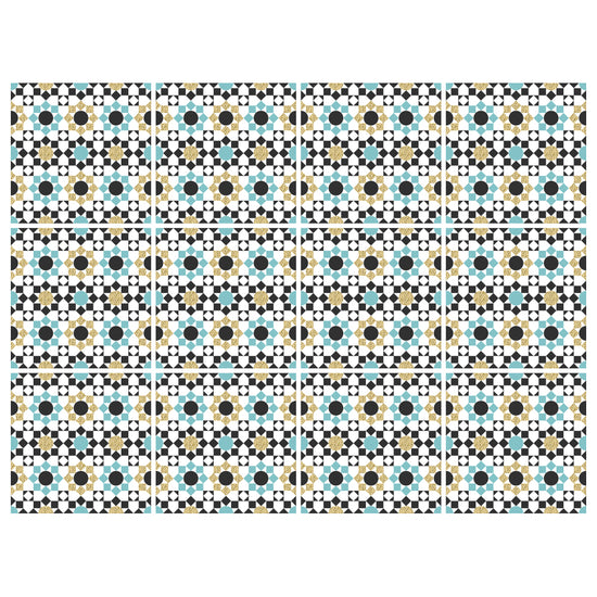 Queen Kerosin Stickerfliesen - Ikini 12er-Set