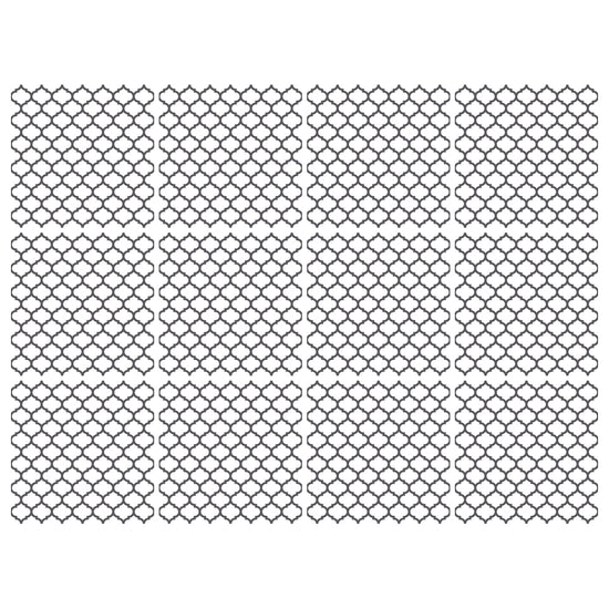 Queen Kerosin Stickerfliesen - Undaria 12er-Set