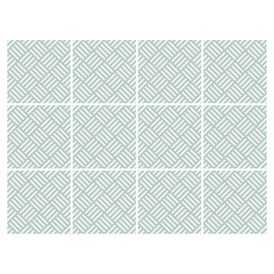 Queen Kerosin Stickerfliesen - Slate 12er-Set