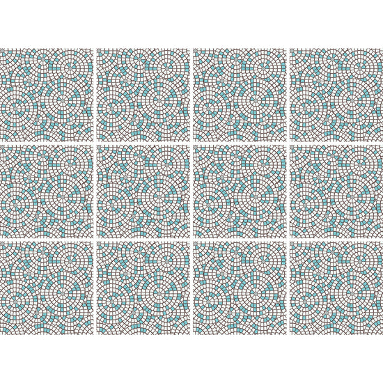 Queen Kerosin Stickerfliesen - Stephania 12er-Set