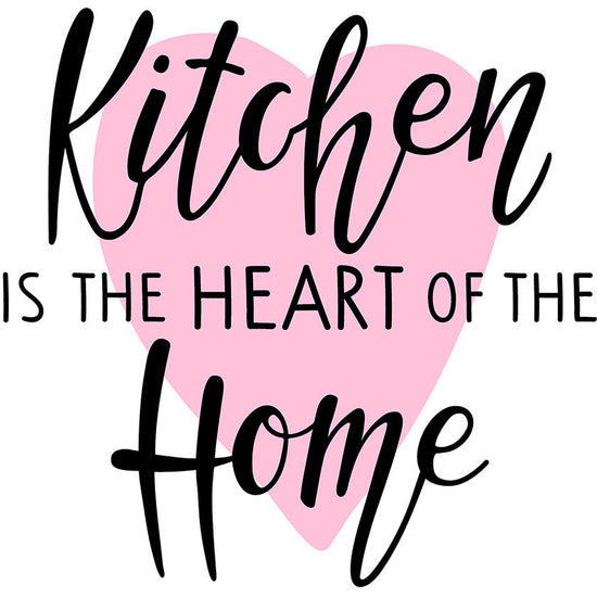 Queen Kerosin Spritzschutz - Kitchen is the Heart of the Home