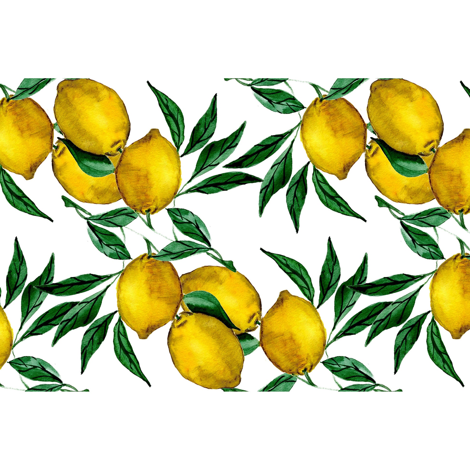 Spritzschutz - Yellow Lemons