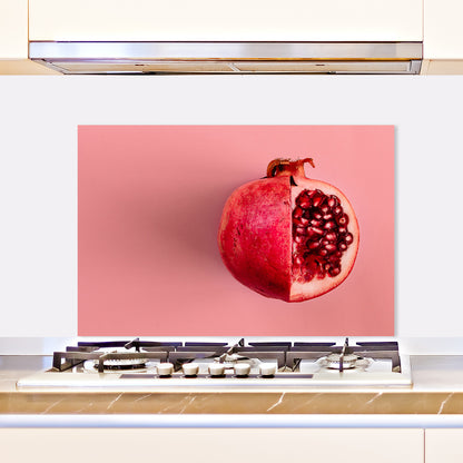 Spritzschutz - Pink Grapefruit Wohnbeispiel