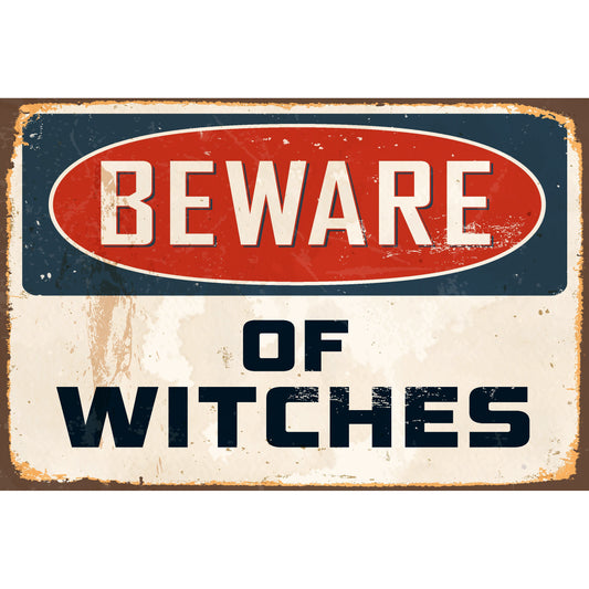 Spritzschutz - Beware of Witches