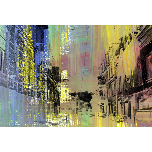 Spritzschutz - Colorful City
