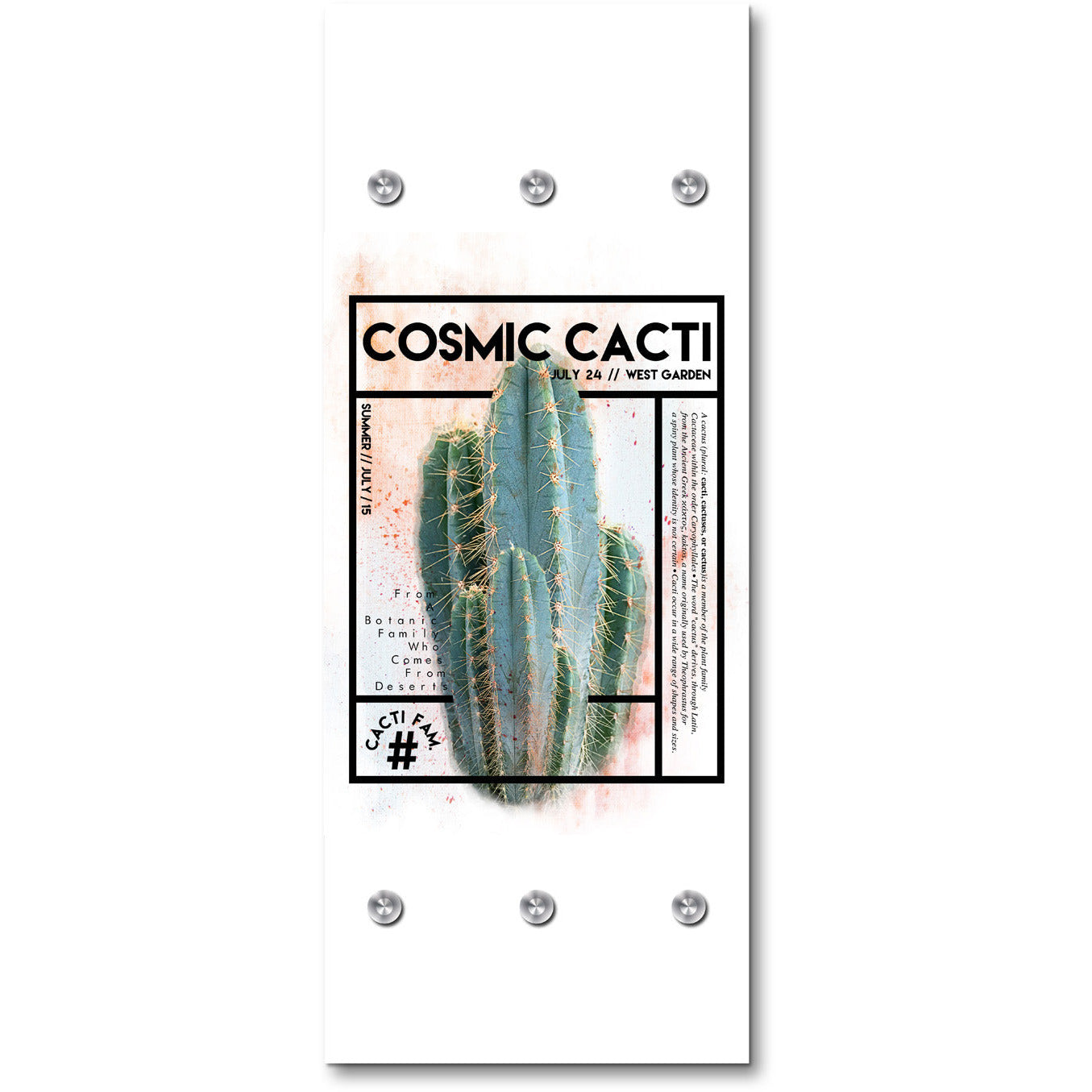 Garderobe - Cosmic Cacti