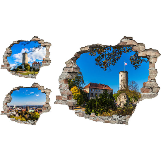 Queen Kerosin 3D Wandtattoo - Sparrenburg