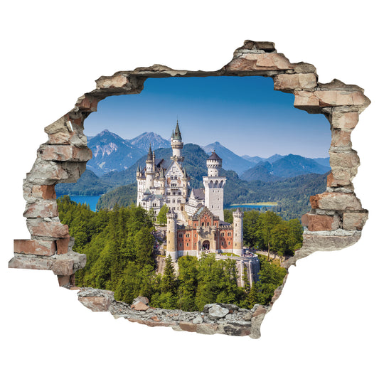 3D-Effekt - Schloss Neuschwanstein