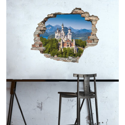 3D-Effekt - Schloss Neuschwanstein Wohnbeispiel