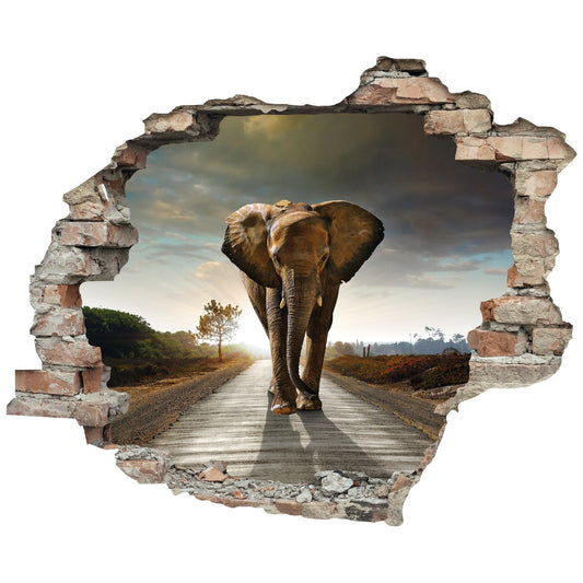 3D-Effekt - Elephant